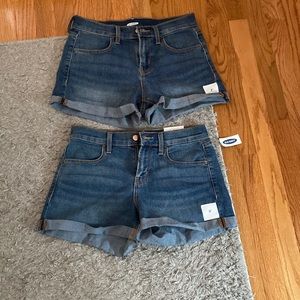 jean shorts from old navy - NWT